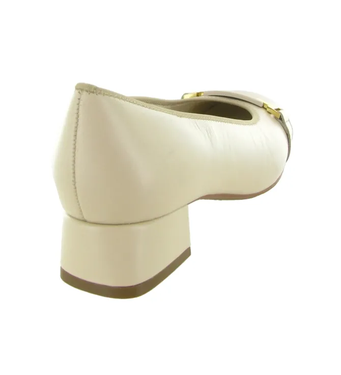 escarpins et trotteurs - Fermé - femme - Cuir - Beige - Ara