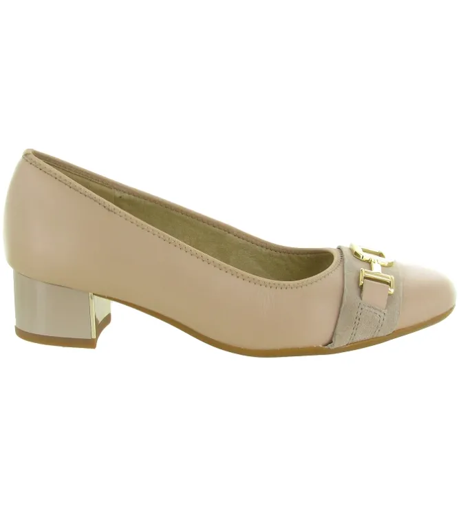 escarpins et trotteurs - Fermé - femme - Cuir - Beige - Ara