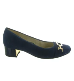 escarpins et trotteurs - Fermé - femme - Cuir - Bleu Marine - Ara