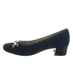 escarpins et trotteurs - Fermé - femme - Cuir - Bleu Marine - Ara