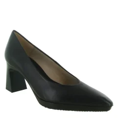 escarpins et trotteurs - Fermé - femme - Cuir - Noir - Hispanitas