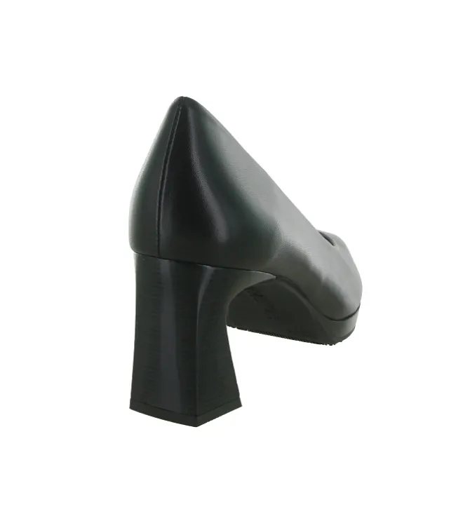 escarpins et trotteurs - Fermé - femme - Cuir - Noir - Hispanitas