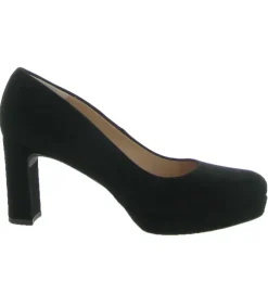 escarpins et trotteurs - Fermé - femme - Cuir - Noir - Unisa