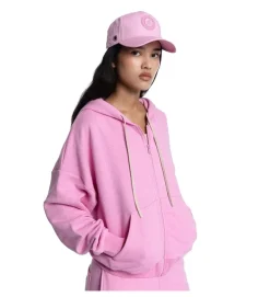gilet - MANCHE LONGUE - vetement femme - Coton - Rose - Sweet pants