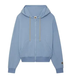gilet - MANCHE LONGUE - vetement femme - Coton - Bleu - Sweet pants