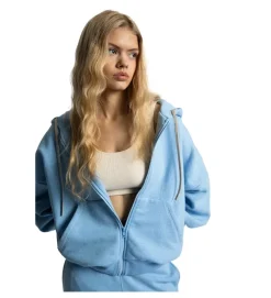 gilet - MANCHE LONGUE - vetement femme - Coton - Bleu - Sweet pants