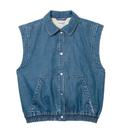 gilet - MANCHE LONGUE - vetement femme - Textile - Bleu jean - French disorder