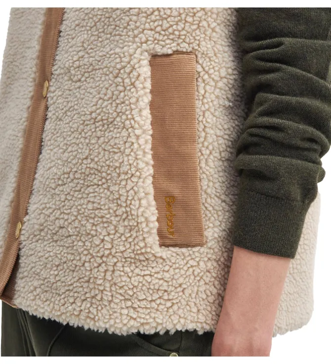 gilet - SANS MANCHE - vetement femme - Fourrure synthétique - Beige - Barbour