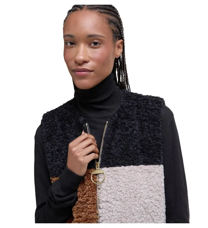 gilet - SANS MANCHE - vetement femme - Coton - Marron - Barbour