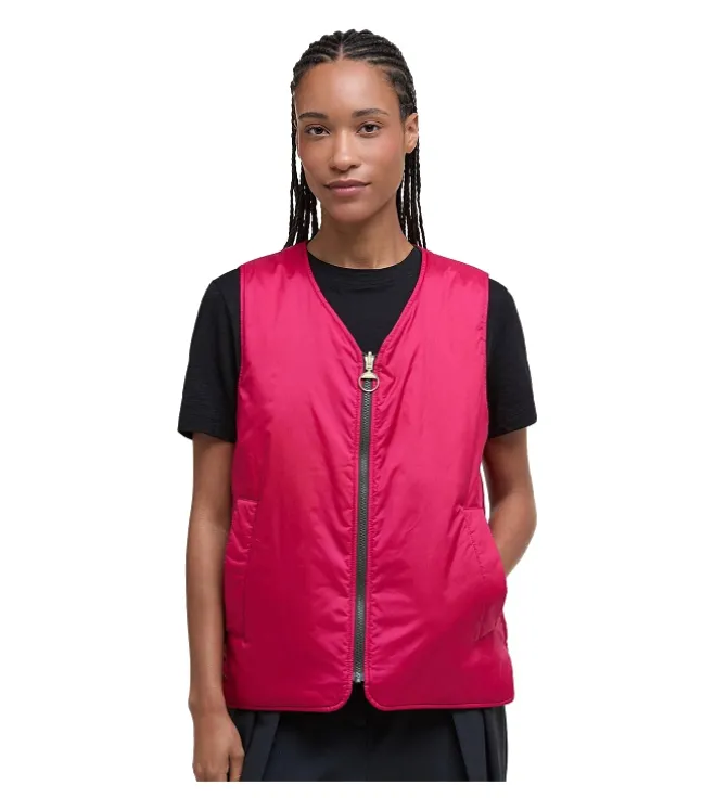 gilet - SANS MANCHE - vetement femme - Textile - Vert - Barbour