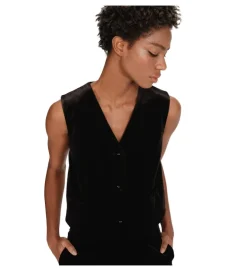 gilet - SANS MANCHE - vetement femme - Synthétique - Noir - Grace and mila