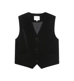 gilet - SANS MANCHE - vetement femme - Synthétique - Noir - Grace and mila
