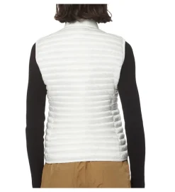 gilet - SANS MANCHE - vetement femme - Cuir - Blanc - Save the duck