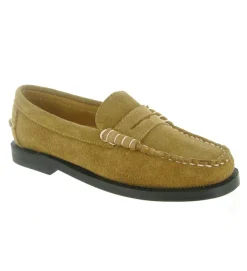 mocassins - Bateau - femme - Nubuck - Beige - Sebago