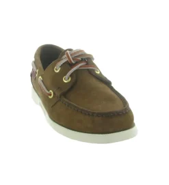 mocassins - Bateau - femme - Nubuck - Chestnut - Sebago