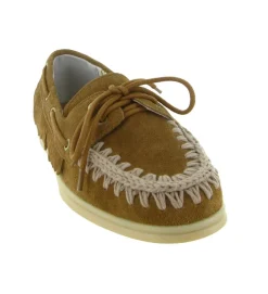 mocassins - Bateau - femme - Nubuck - Chestnut - Mou