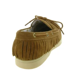 mocassins - Bateau - femme - Nubuck - Chestnut - Mou