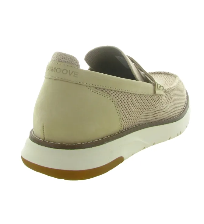 mocassins - Bateau - homme - Cuir - Beige - Schmoove