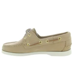 mocassins - Bateau - homme - Cuir - Beige - Sebago