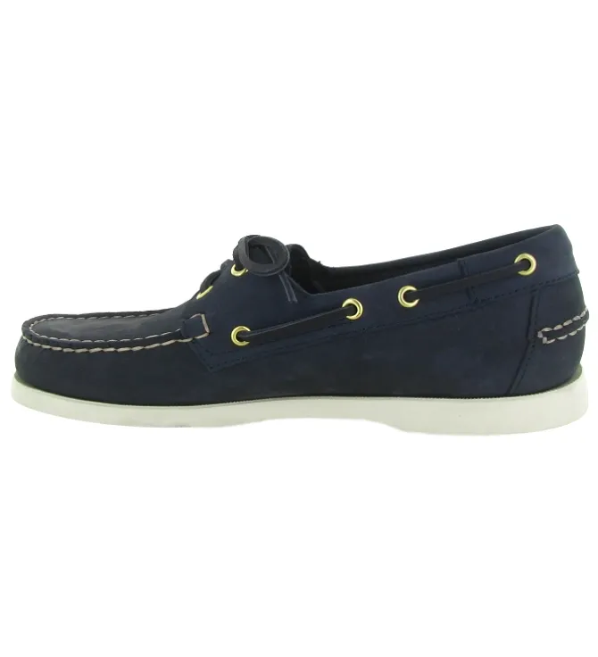 mocassins - Bateau - homme - Cuir - Bleu Marine - Sebago