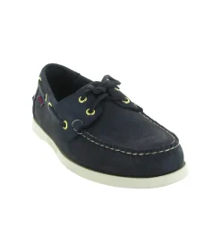 mocassins - Bateau - homme - Cuir - Bleu Marine - Sebago