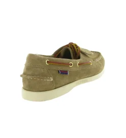 mocassins - Bateau - homme - Cuir - Camel - Sebago
