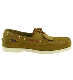 mocassins - Bateau - homme - Cuir - Chestnut - Sebago