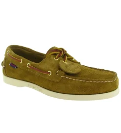 mocassins - Bateau - homme - Cuir - Chestnut - Sebago