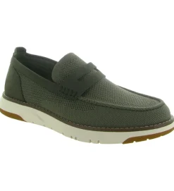 mocassins - Bateau - homme - Cuir - Kaki - Schmoove