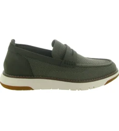 mocassins - Bateau - homme - Cuir - Kaki - Schmoove