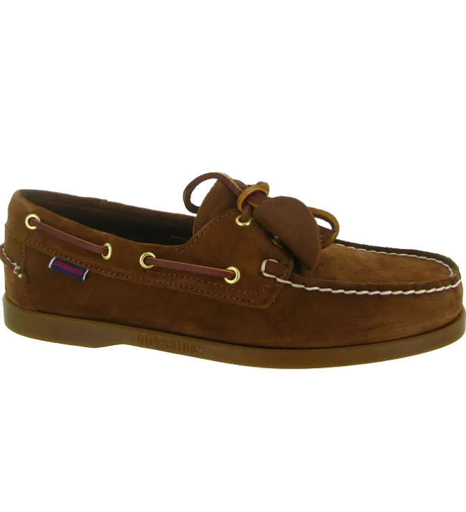 mocassins - Bateau - homme - Cuir - Marron - Sebago