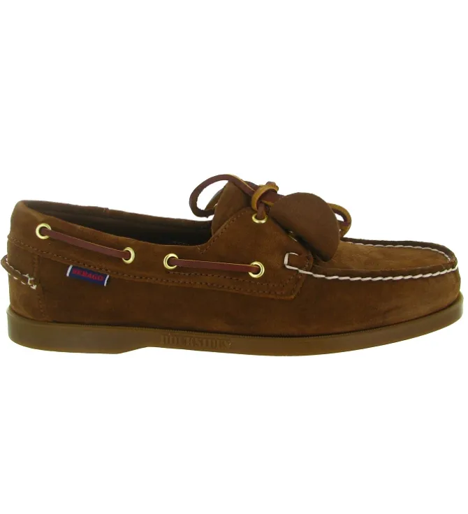 mocassins - Bateau - homme - Cuir - Marron - Sebago