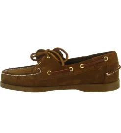 mocassins - Bateau - homme - Cuir - Marron - Sebago