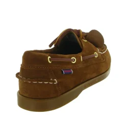 mocassins - Bateau - homme - Cuir - Marron - Sebago