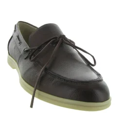 mocassins - Bateau - homme - Cuir - Marron - Nicola benson franzini