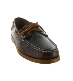 mocassins - Bateau - homme - Cuir - Marron - Sebago