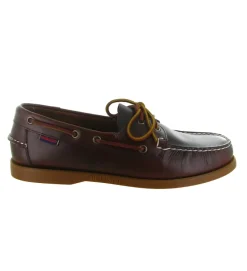 mocassins - Bateau - homme - Cuir - Marron - Sebago