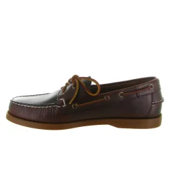 mocassins - Bateau - homme - Cuir - Marron - Sebago