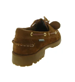 mocassins - Bateau - homme - Nubuck - Marron - Sebago