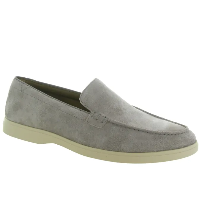 mocassins - Bateau - homme - Nubuck - Gris - Clarks