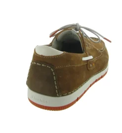 mocassins - Bateau - homme - Nubuck - Chestnut - Fluchos