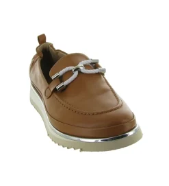 mocassins - Compensé - femme - Cuir - Marron - Xsa
