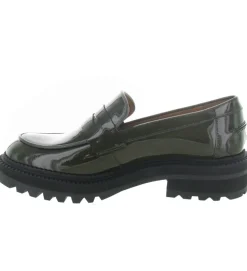 mocassins - Compensé - femme - Cuir - Vert - Billi bi