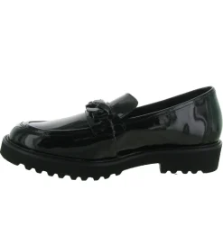 mocassins - Compensé - femme - Cuir - Noir - Mephisto
