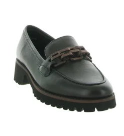 mocassins - Compensé - femme - Cuir - Kaki - Ara