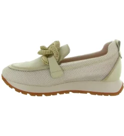 mocassins - Compensé - femme - Cuir - Beige - Hispanitas