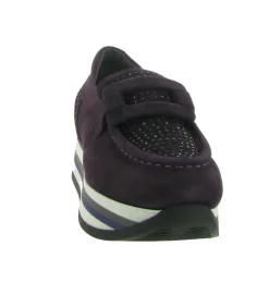 mocassins - Compensé - femme - Nubuck - Violet - Softwaves