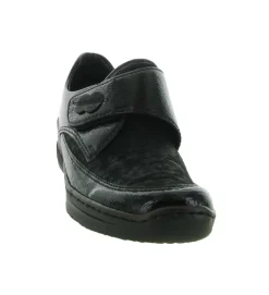 mocassins - Compensé - femme - Synthétique - Noir - Rieker