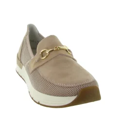 mocassins - Compensé - femme - Synthétique - Rose - Rieker