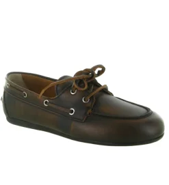 mocassins - Décontracté - femme - Cuir - Marron - Posa